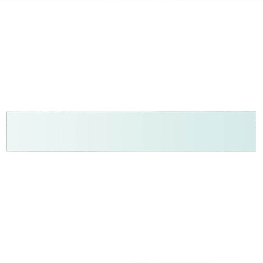 Wandschap Transparant Glas 1 80 x 12 cm