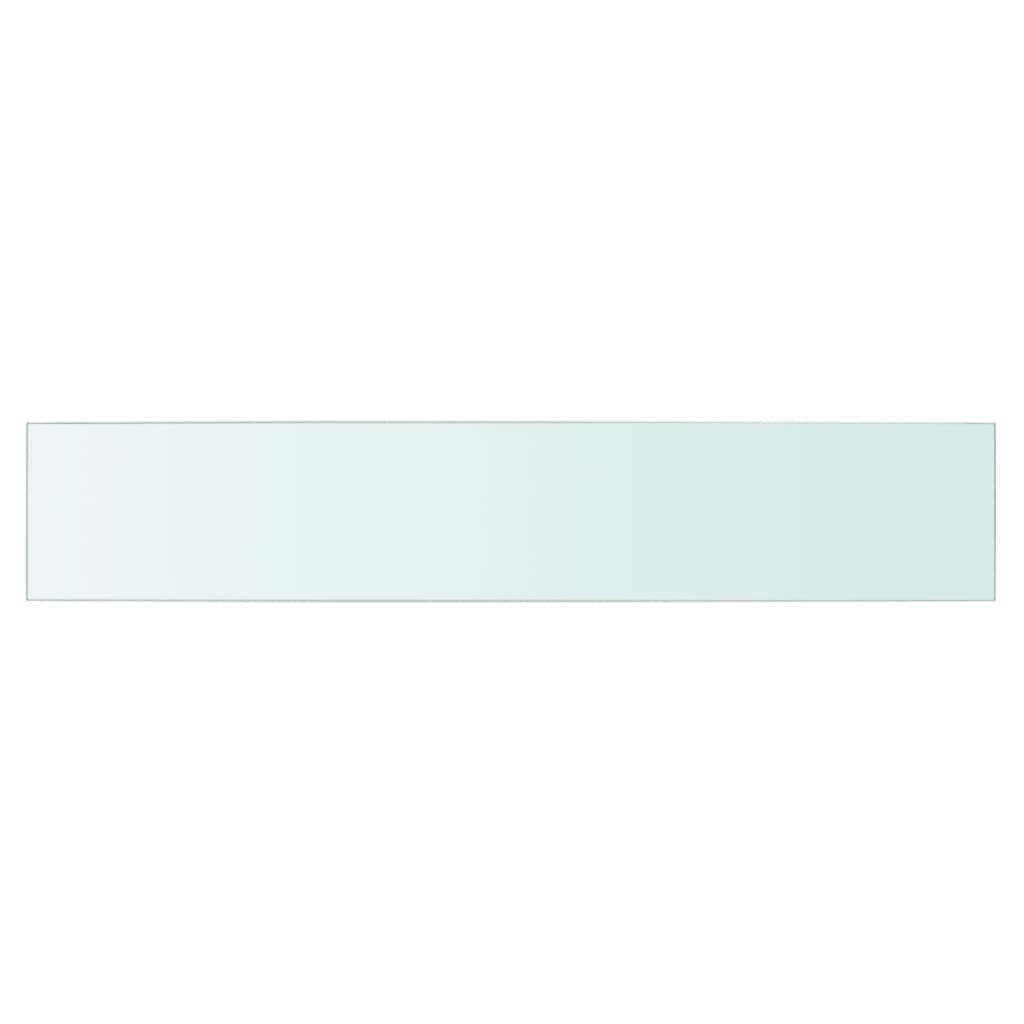 Wandschap Transparant Glas 1 80 x 15 cm