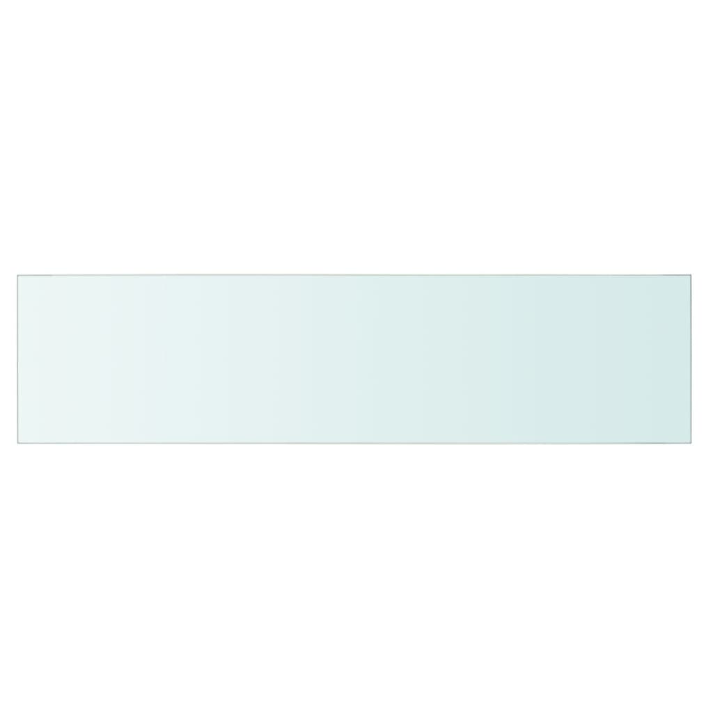 Wandschap Transparant Glas 1 80 x 20 cm