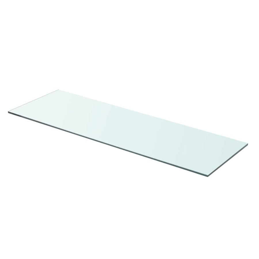 Wandschap Transparant Glas Taupe 1 80 x 25 cm