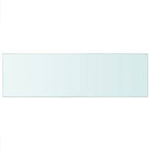 Wandschap Transparant Glas Taupe 1 80 x 25 cm