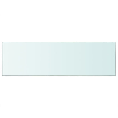 Wandschap Transparant Glas Taupe 1 80 x 25 cm