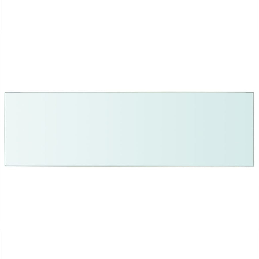 Wandschap Transparant Glas Taupe 1 80 x 25 cm