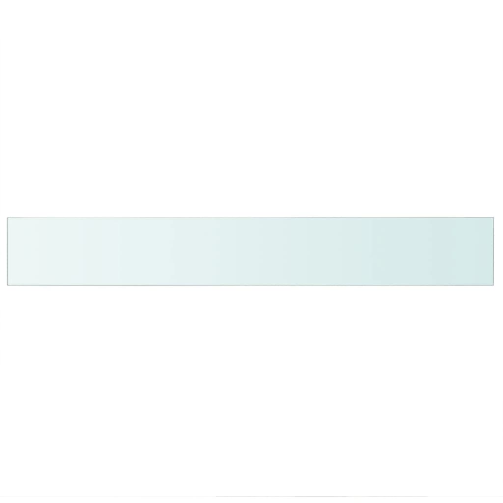 Wandschap Transparant Glas 1 90 x 12 cm