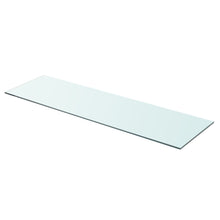 Wandschap Transparant Glas 1 90 x 25 cm