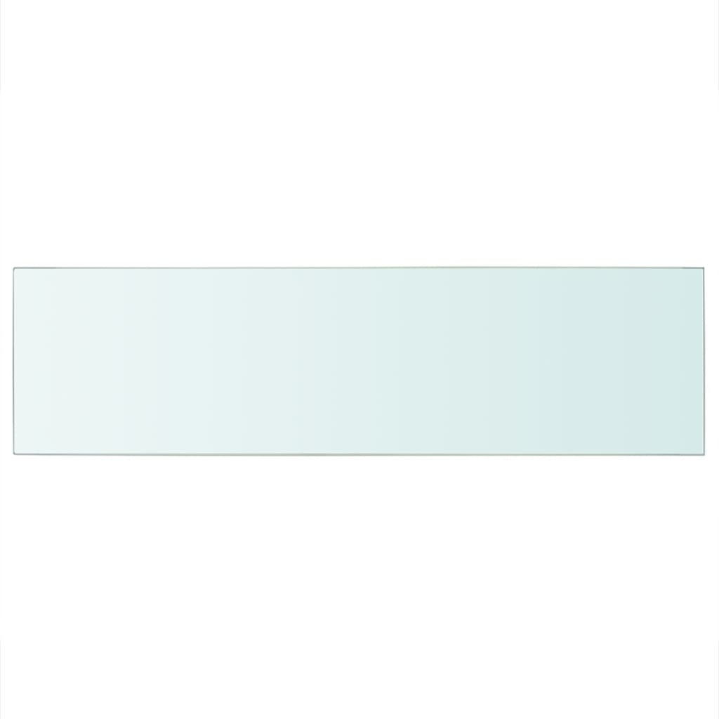 Wandschap Transparant Glas 1 90 x 25 cm