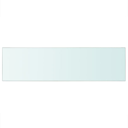 Wandschap Transparant Glas 1 90 x 25 cm