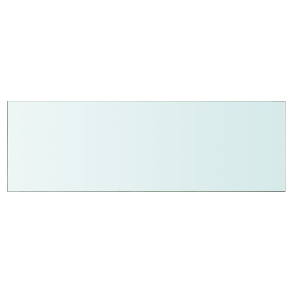 Wandschap Transparant Glas Orange 1 90 x 30 cm