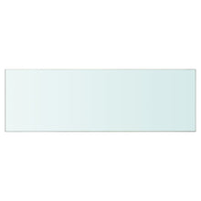 Wandschap Transparant Glas Orange 1 90 x 30 cm
