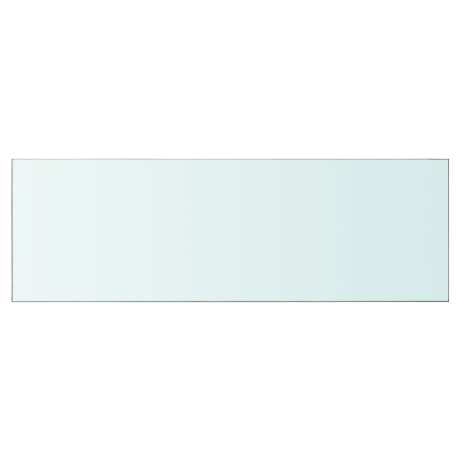 Wandschap Transparant Glas Orange 1 90 x 30 cm