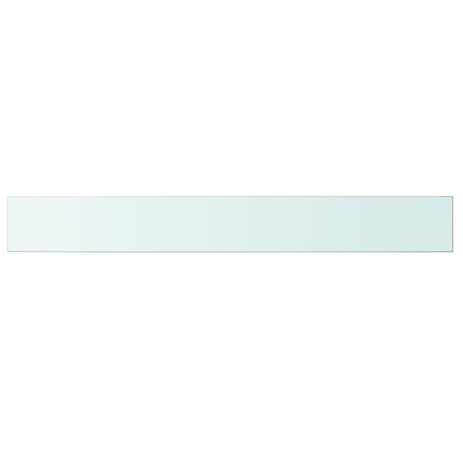 Wandschap Transparant Glas 1 100 x 12 cm