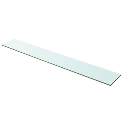 Wandschap Transparant Glas 1 100 x 15 cm