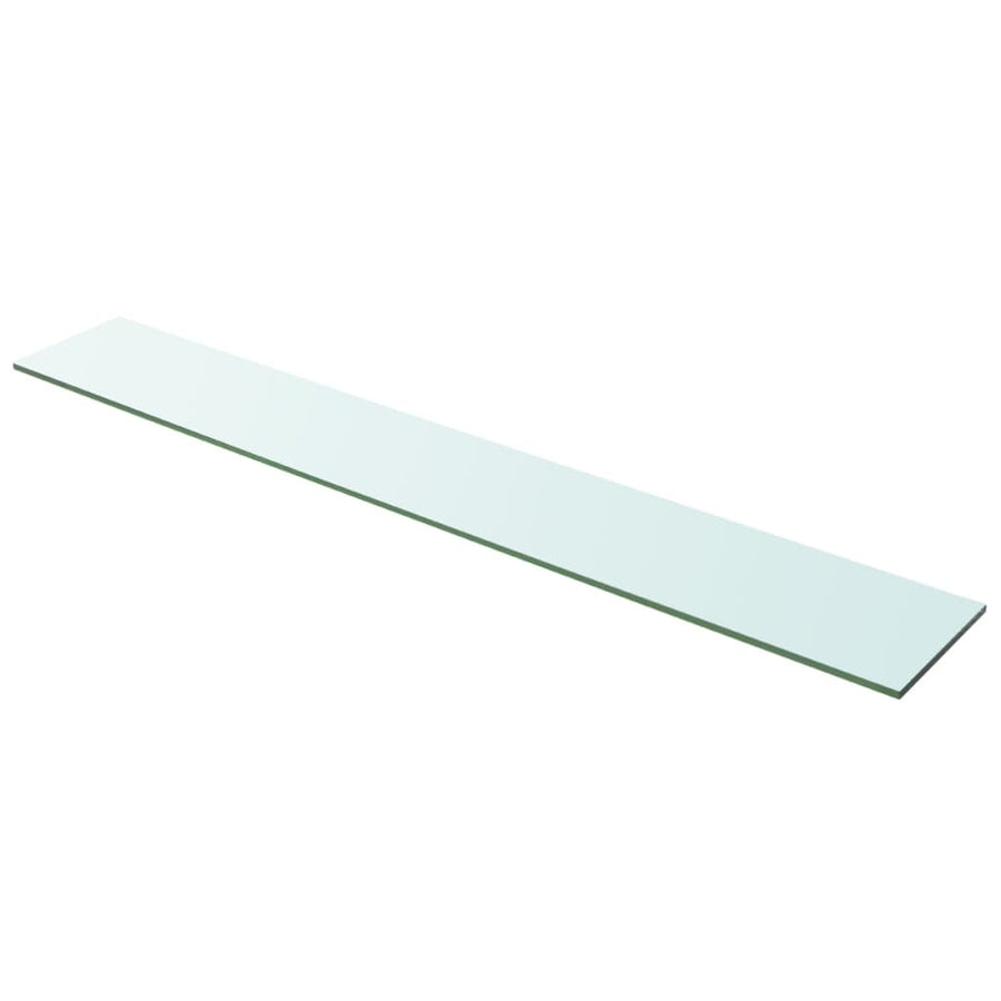 Wandschap Transparant Glas 1 100 x 15 cm