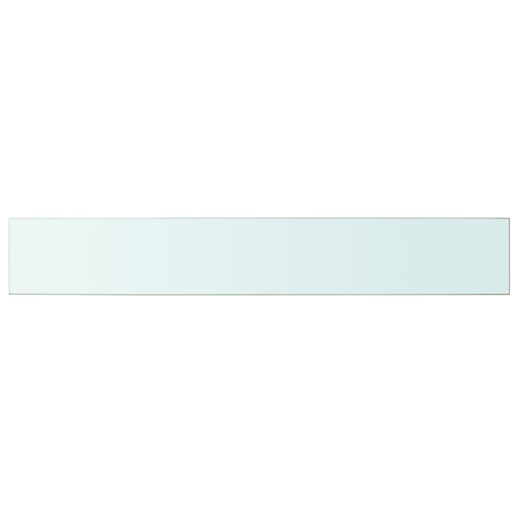Wandschap Transparant Glas 1 100 x 15 cm