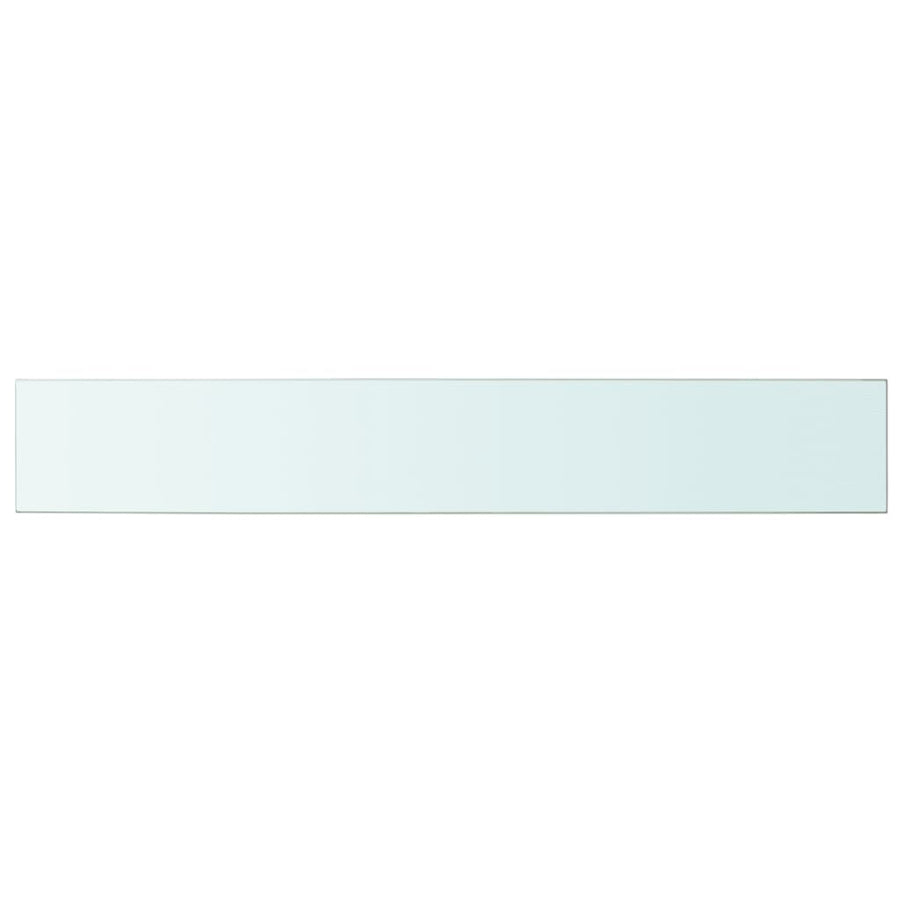 Wandschap Transparant Glas 1 100 x 15 cm