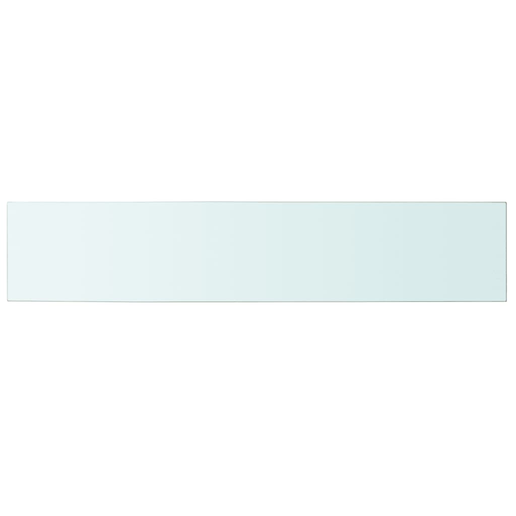 Wandschap Transparant Glas Grijs 1 100 x 20 cm