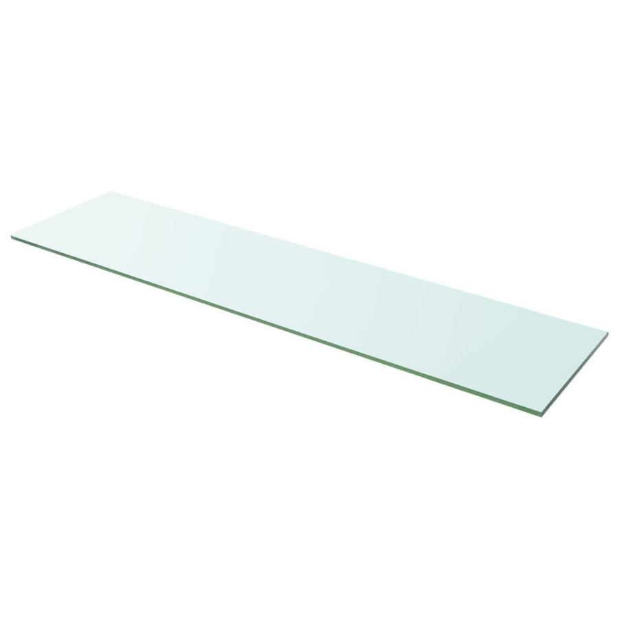Wandschap Transparant Glas 1 100 x 25 cm