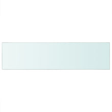 Wandschap Transparant Glas 1 100 x 25 cm