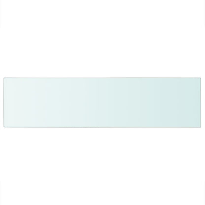 Wandschap Transparant Glas 1 100 x 25 cm