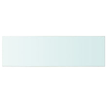 Wandschap Transparant Glas 1 100 x 30 cm
