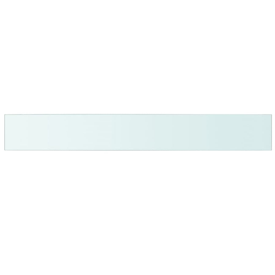 Wandschap Transparant Glas 1 110 x 15 cm