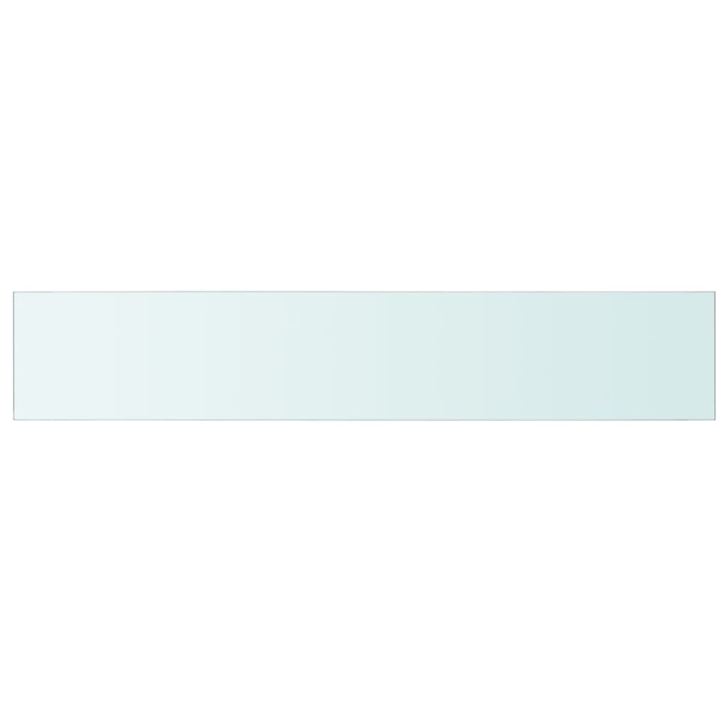 Wandschap Transparant Glas 1 110 x 20 cm