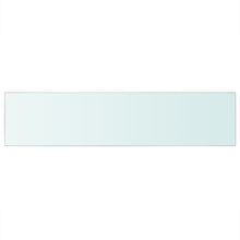 Wandschap Transparant Glas 1 110 x 25 cm