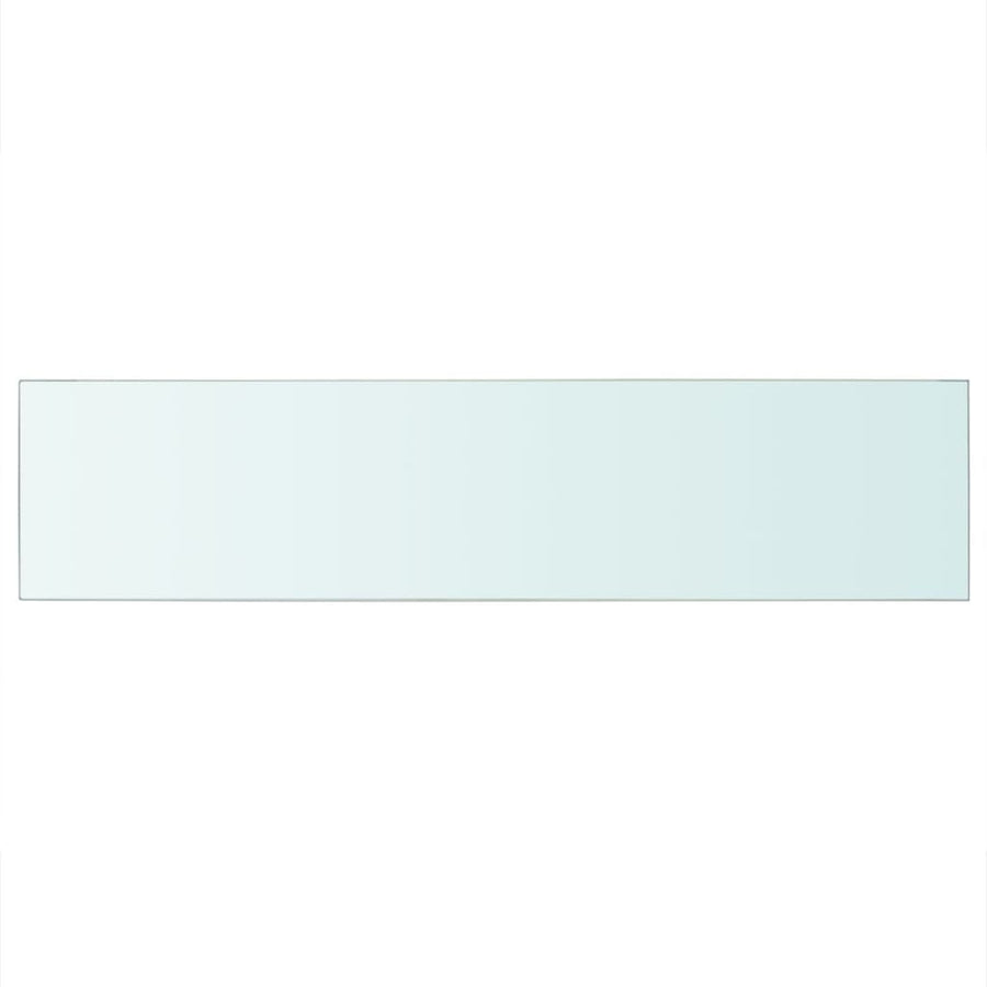 Wandschap Transparant Glas 1 110 x 25 cm