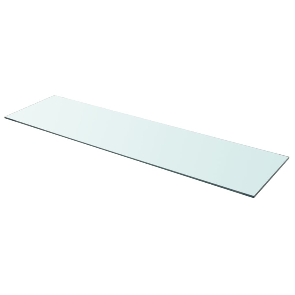 Wandschap Transparant Glas 1 110 x 30 cm