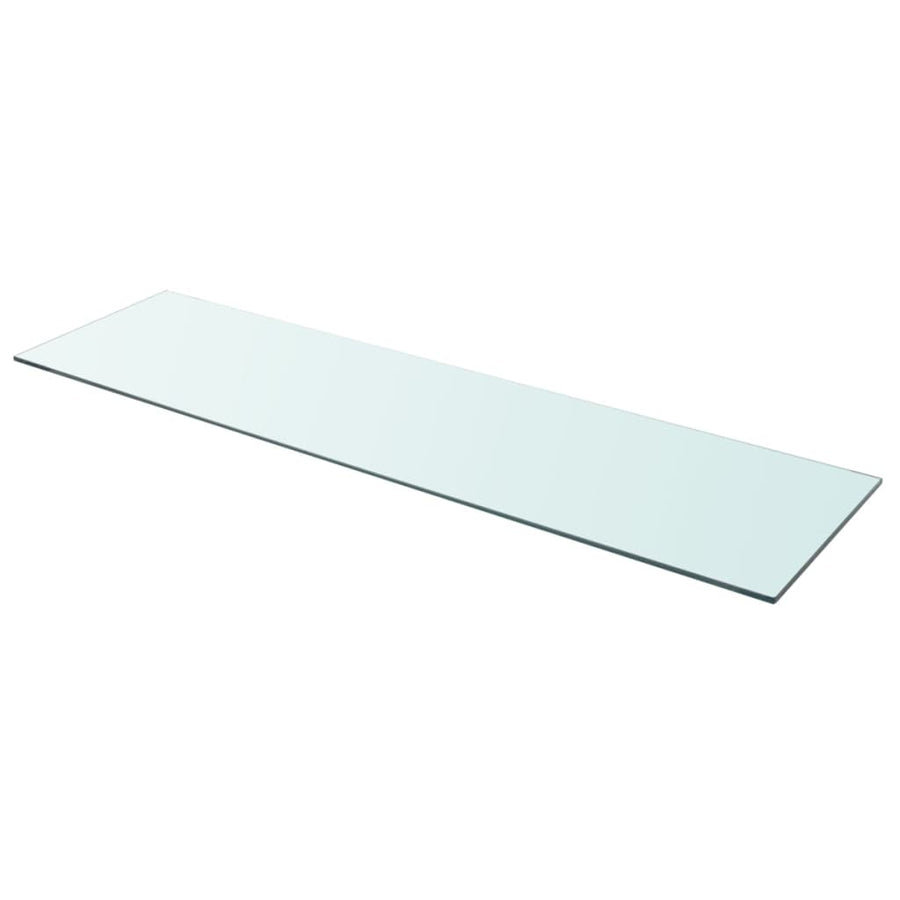 Wandschap Transparant Glas 1 110 x 30 cm