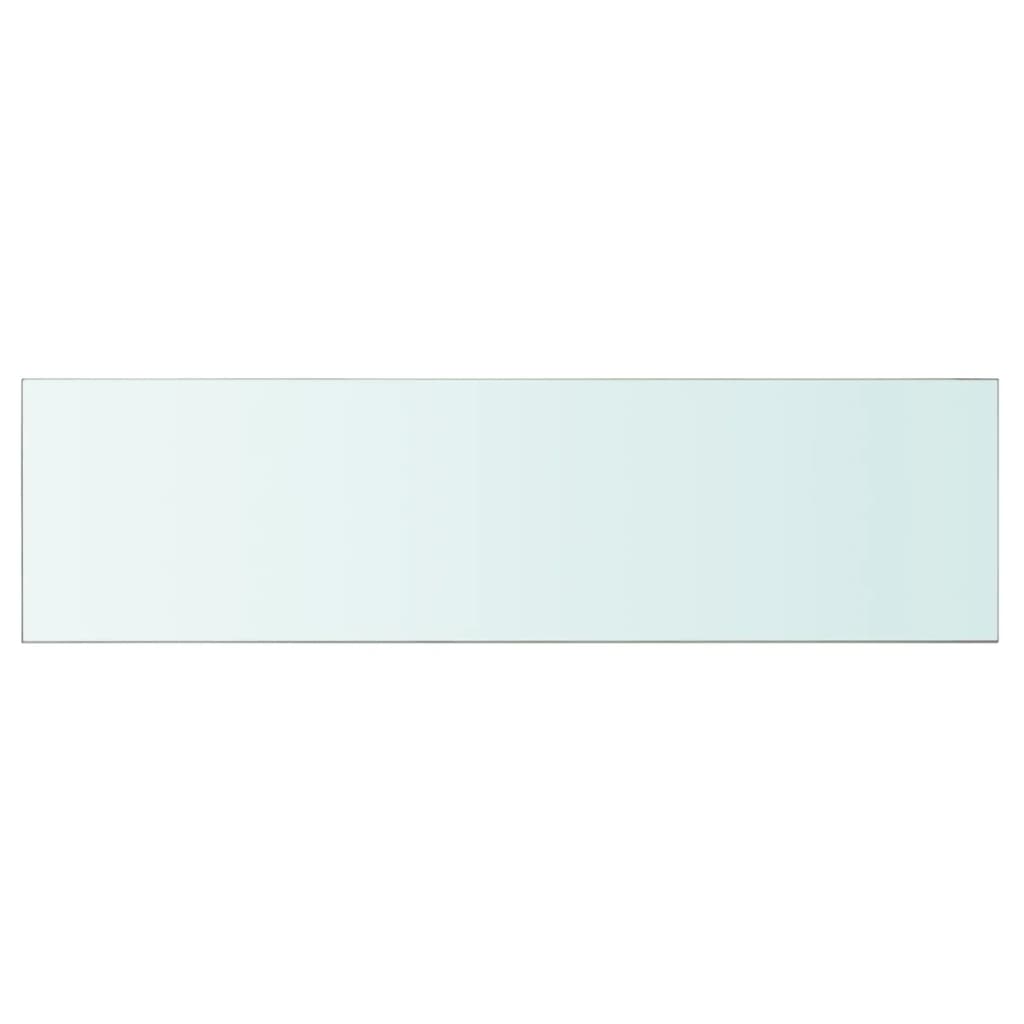 Wandschap Transparant Glas 1 110 x 30 cm