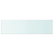 Wandschap Transparant Glas 1 110 x 30 cm