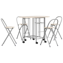 Eetkamerset Opvouwbaar -Dlg Mdf Beige