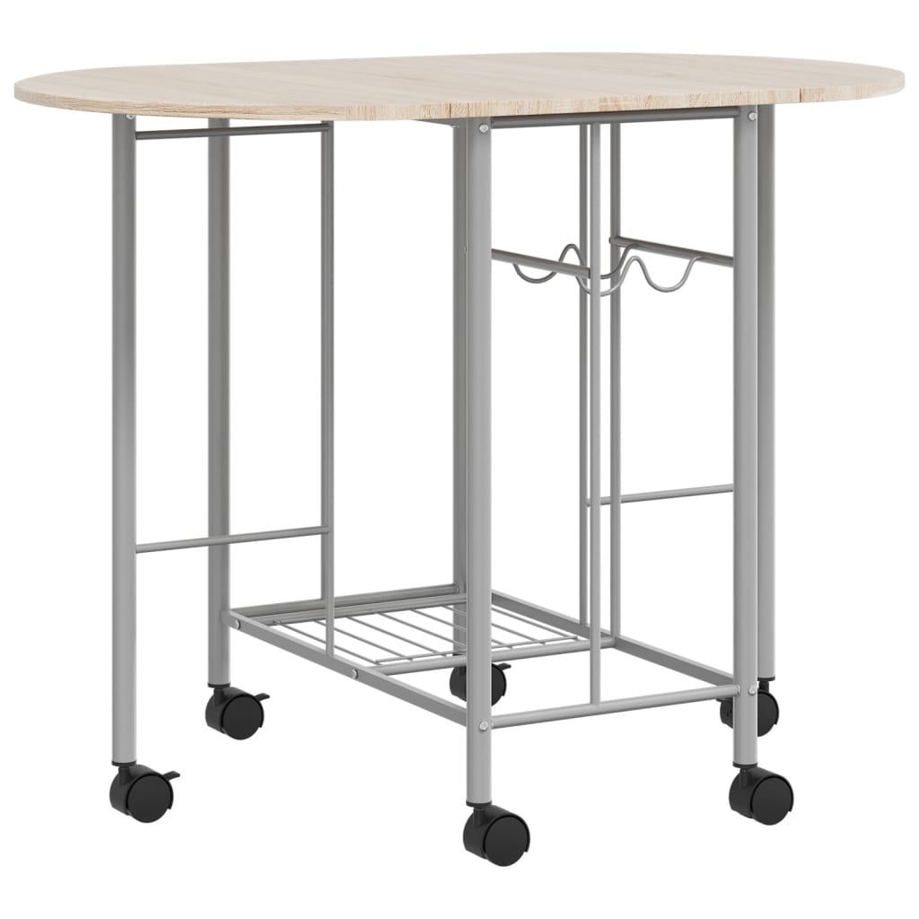 Eetkamerset Opvouwbaar -Dlg Mdf Beige