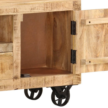 Tv-Meubel Ruw Mangohout 110 x 30 x 50 cm massief mangohout