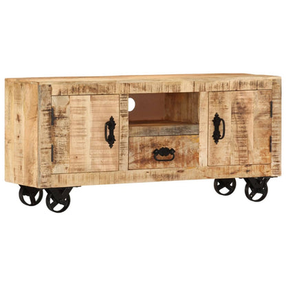 Tv-Meubel Ruw Mangohout 110 x 30 x 50 cm massief mangohout
