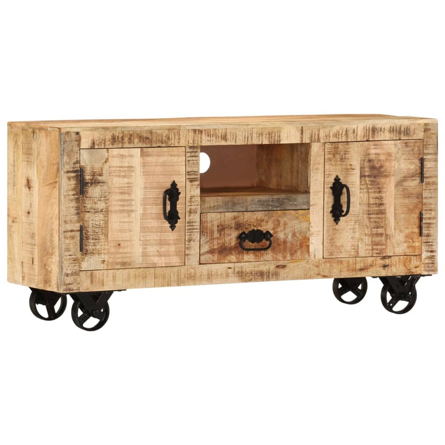 Tv-Meubel Ruw Mangohout 110 x 30 x 50 cm massief mangohout