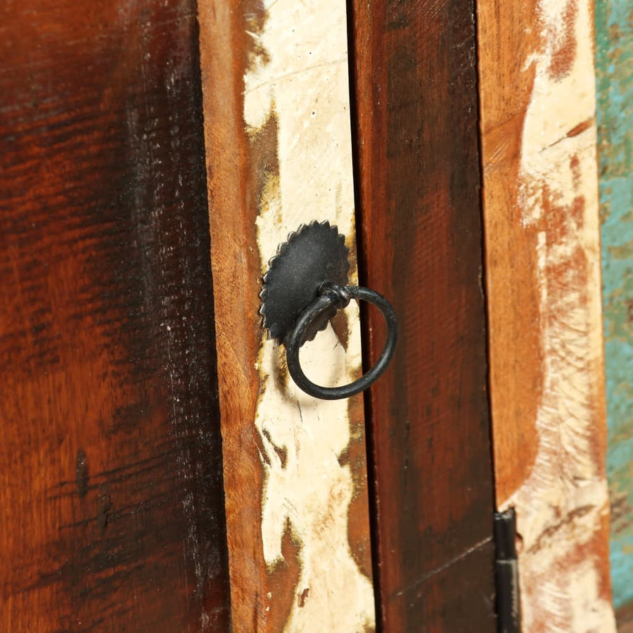 Dressoir 20X35X76 Cm massief gerecycled hout