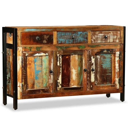 Dressoir 20X35X76 Cm massief gerecycled hout