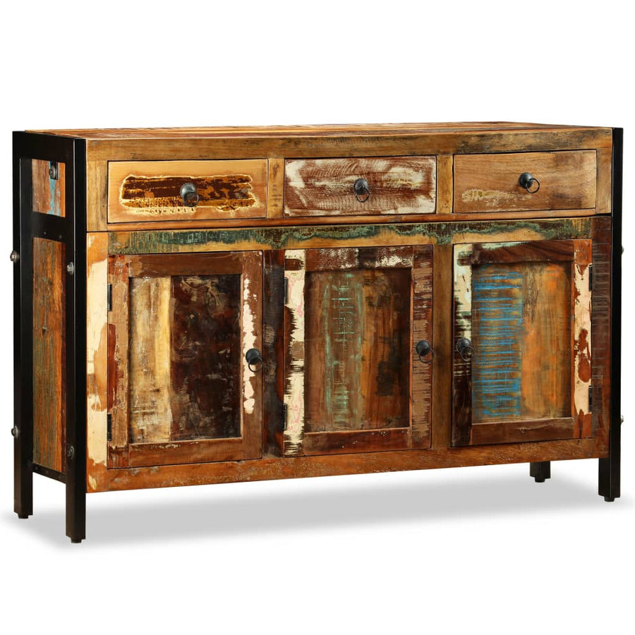Dressoir 20X35X76 Cm massief gerecycled hout