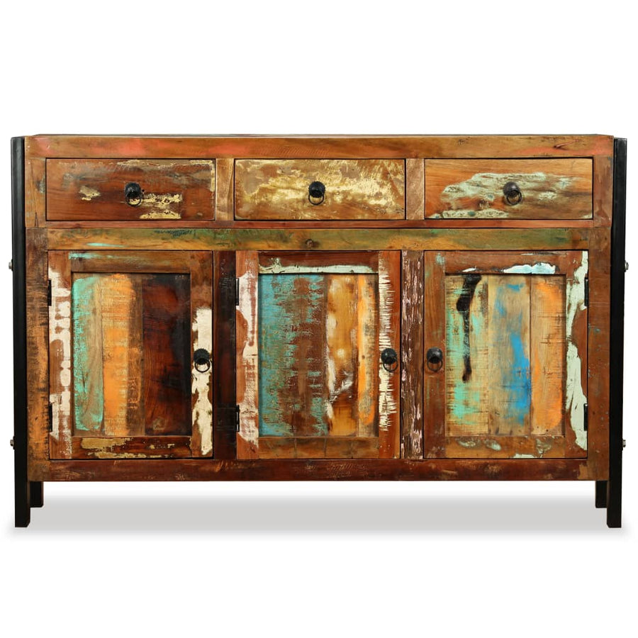 Dressoir 20X35X76 Cm massief gerecycled hout