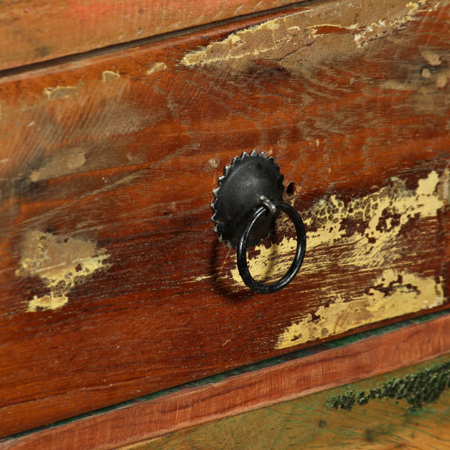 Dressoir 20X35X76 Cm massief gerecycled hout