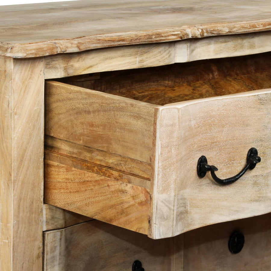 Dressoir 200X40X90 Cm Massief Mangohout