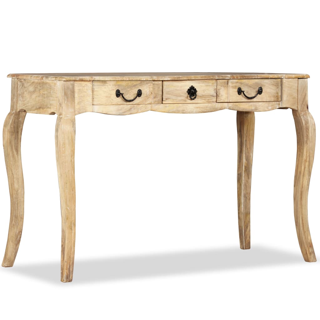 Wandtafel 120x50x80 cm massief mangohout
