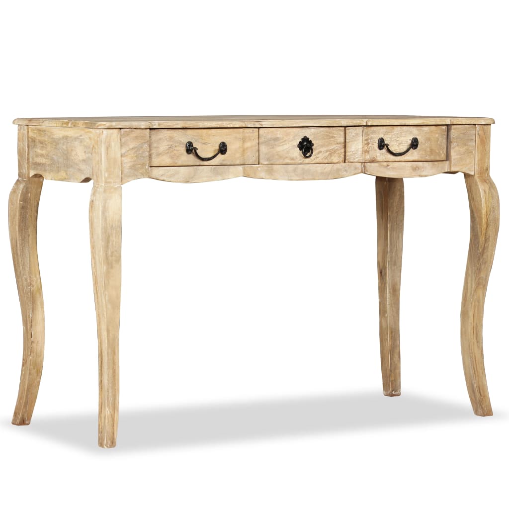 Wandtafel 120x50x80 cm massief mangohout