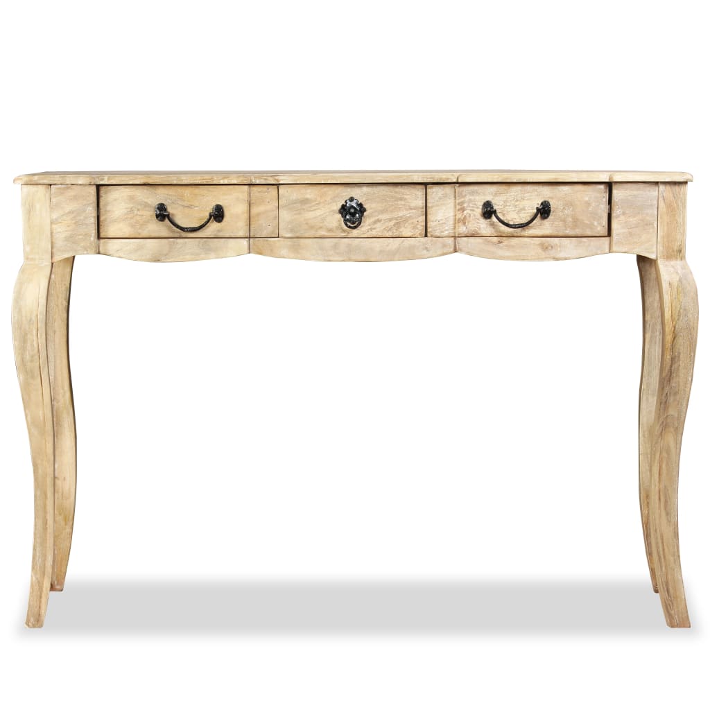 Wandtafel 120x50x80 cm massief mangohout