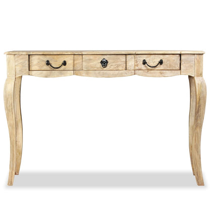 Wandtafel 120x50x80 cm massief mangohout