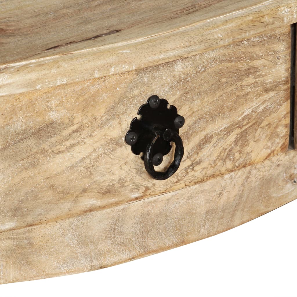 Wandtafel 120x50x80 cm massief mangohout