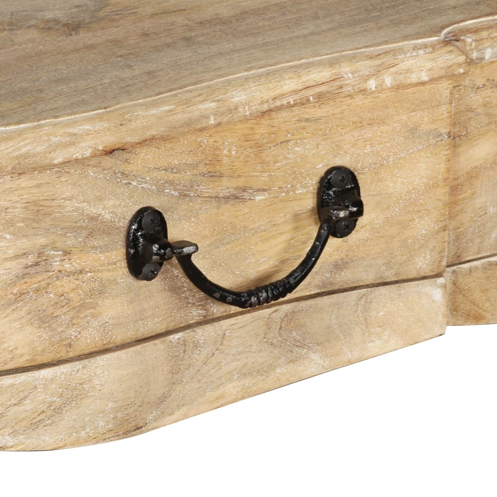 Wandtafel 120x50x80 cm massief mangohout