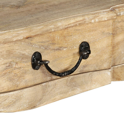 Wandtafel 120x50x80 cm massief mangohout